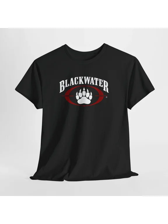 Reprint Rare Blackwater Security Unisex Black Tshirt Cotton Tee Sizes S-3XL Tactical Fans