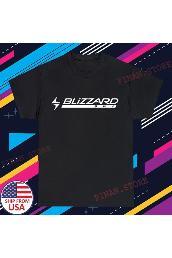 Reprint Rare Blizzard Ski Men's Black Navy Size S-5XL