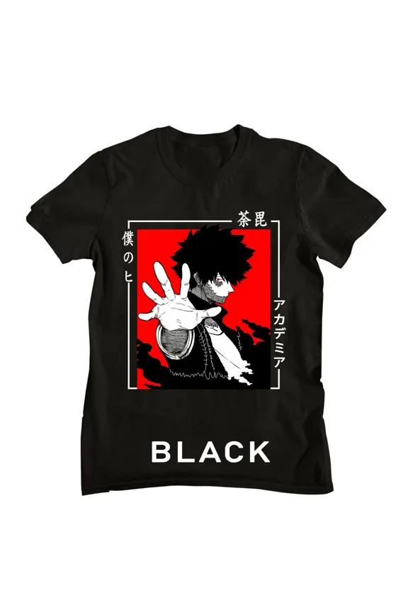 Reprint Rare Blue Flame Villain Anime Graphic T-Shirt All Size HOT TREND