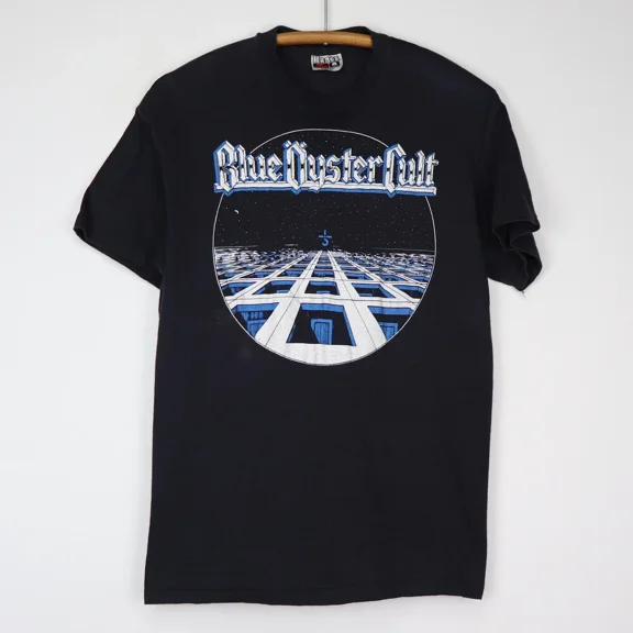 Reprint Rare Blue Oyster Cult Blue Oyster Cult Album Tour Unisex S-4XL Cotton T-Shirt MM524