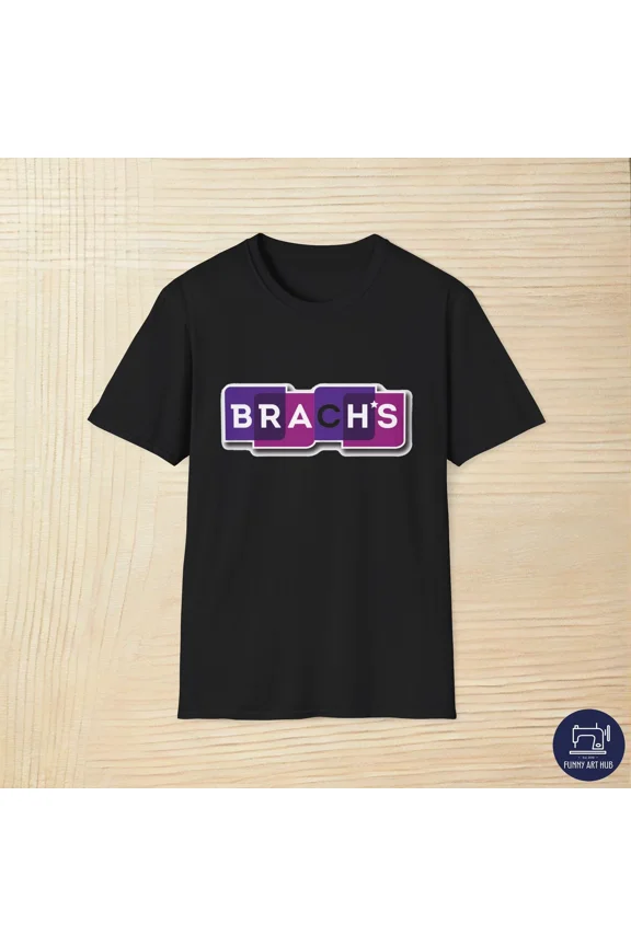 Reprint Rare Brach's Logo Unisex T-Shirt