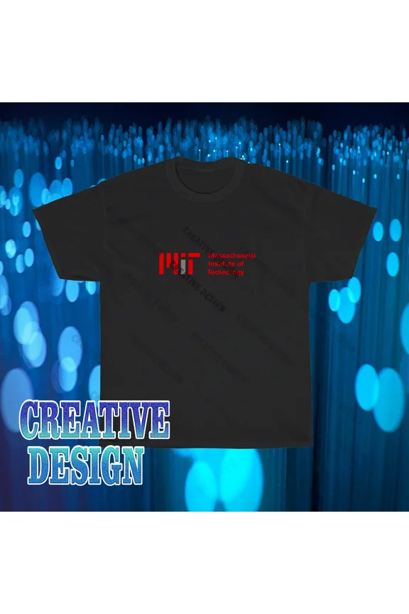 Reprint Rare Brand New Massachusets Institute Technology Logo T-Shirt Funny Size S to 5XL