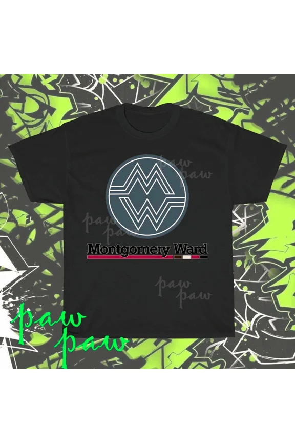 Reprint Rare Brand New Vintage 1960s Montgomery Ward American T-Shirt Funny Size S to 5XL