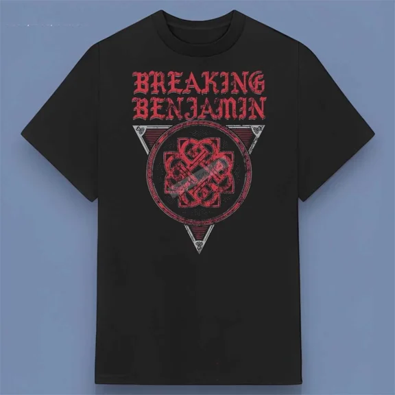 Reprint Rare Breaking Benjamin Logo Shirt Gift for Fans All Size S-4XL