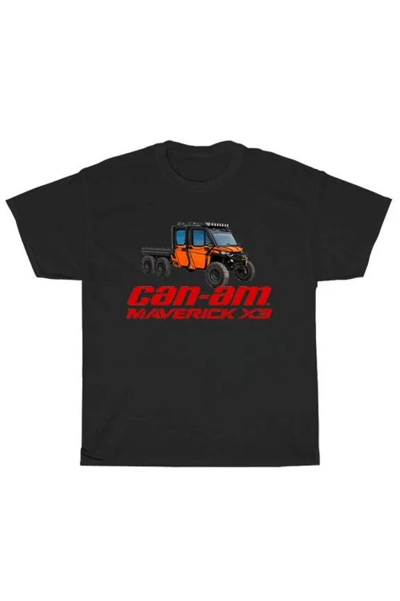 Reprint Rare CAN AM ATV Logo American Men's T-Shirt Funny Size S to 5XL
