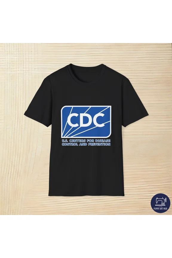 Reprint Rare CDC Centers for Disease Control Logo Unisex T-Shirt