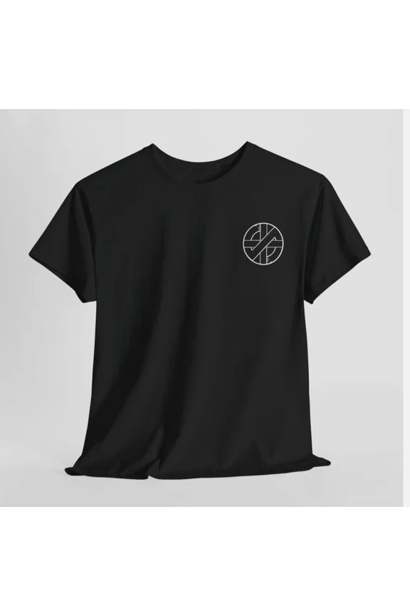 Reprint Rare CRASS symbol pocket print logo punk rock anarchy retro T Shirt