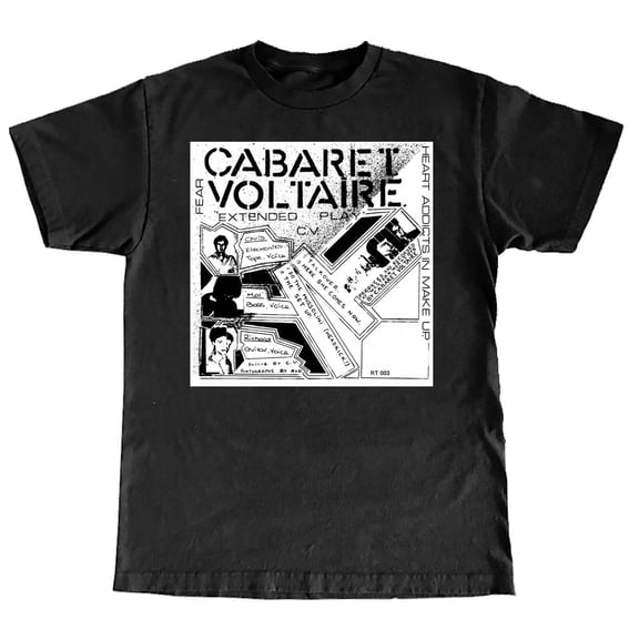 Reprint Rare Cabaret Voltaire 'Extended Play' T-Shirt.