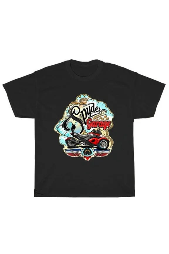 Reprint Rare Can Am Spyder Essential Logo American Men's T-Shirt Funny Size S to 5XL