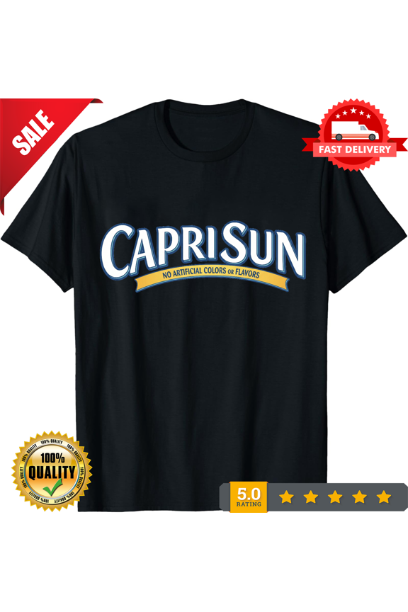 Reprint Rare Capri Sun Logo Unisex T-Shirt, CROWD FAVORIT-TH76687