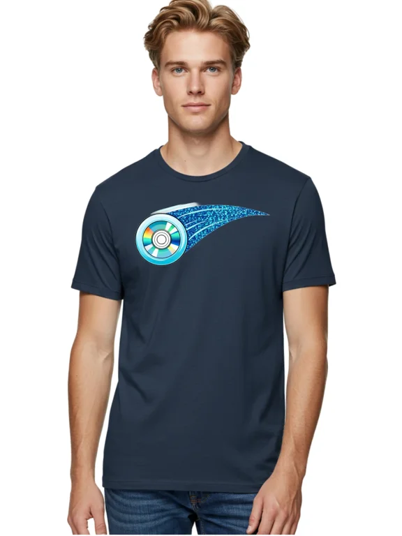 Reprint Rare Cd-3 Mens Graphic Tee, 100% Cotton, Casual Summer Wear