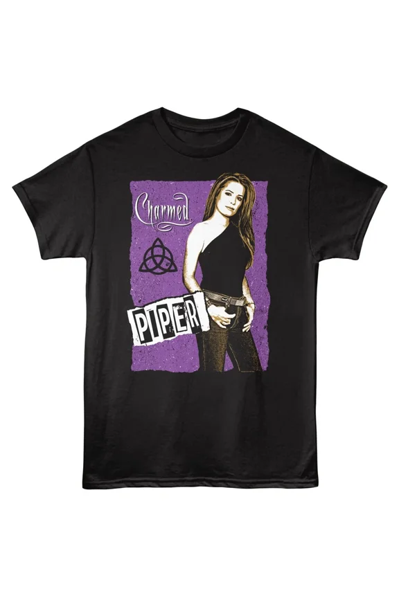Reprint Rare Charmed Piper Halliwell Men's T Shirt