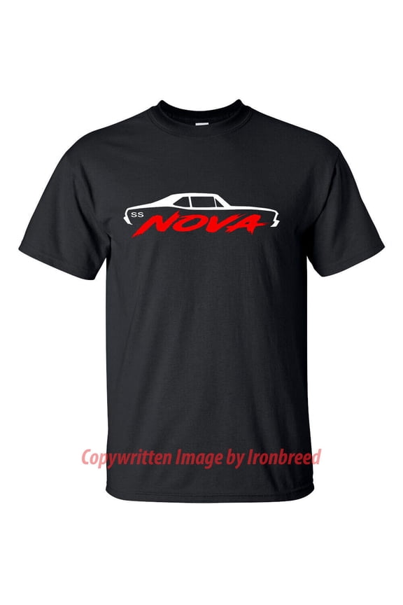 Reprint Rare Chevy NOVA SS 1968 1969 1970 1971 1972 T-Shirt Muscle Car 454 68 69 70 71 72