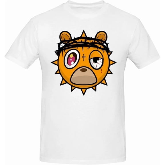 Reprint Rare Chief Music Keef Short Sleeve T-Shirt Classic Crew Neck Casual