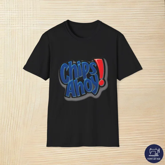 Reprint Rare Chips Ahoy Logo Unisex T-Shirt