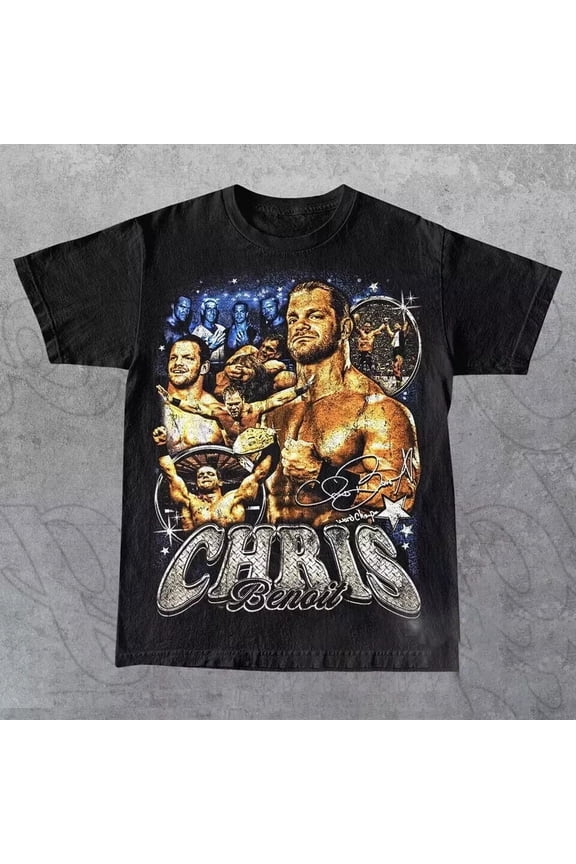 Reprint Rare Chris Benoit Colleciton Gift For Fan S to 5XL Unisex T-shirt