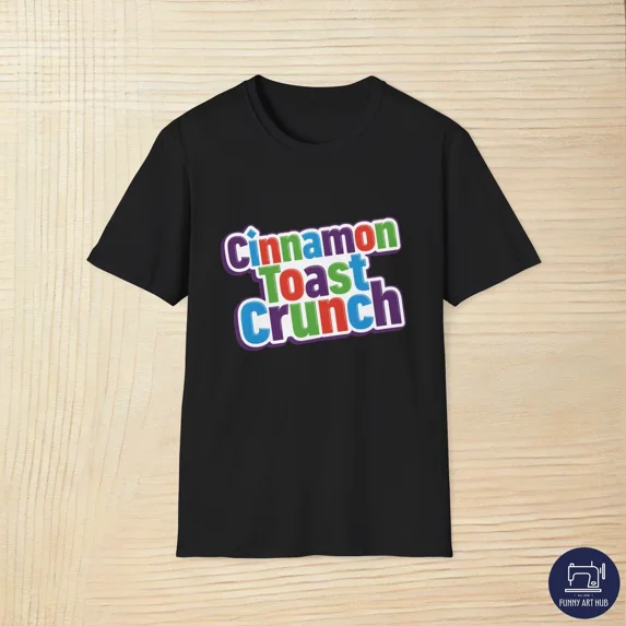 Reprint Rare Cinnamon Toast Crunch Logo Unisex T-Shirt