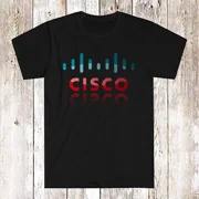 Reprint Rare Cisco System Mens Black Size S-5XL