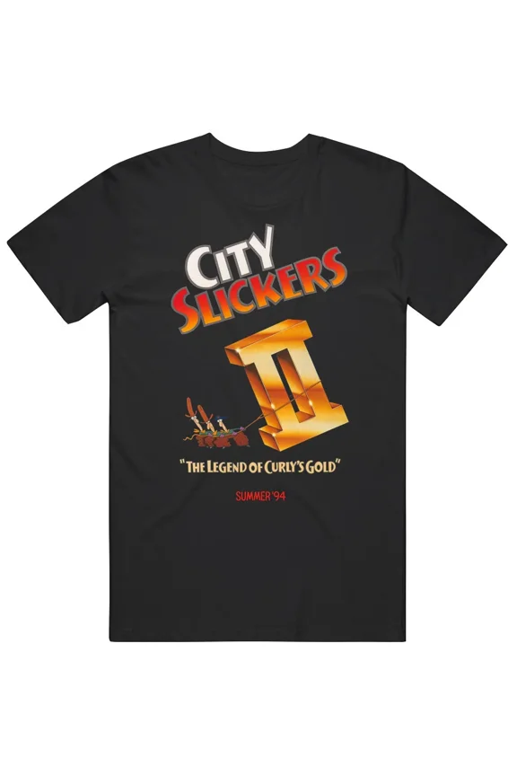 Reprint Rare City Slickers II: The Legend of Curlyâ€™s Gold Movie Fan T Shirt