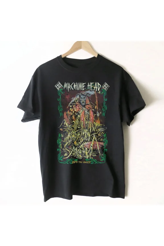 Reprint Rare Classic Machine Head Tour Gift For Fans Men All Size T-Shirt NI195