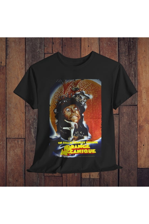 Reprint Rare Clockwork Orange Movie Shirt,Movie Unisex T-Shirt,Movie Fan Geek Tee, Gift Idea