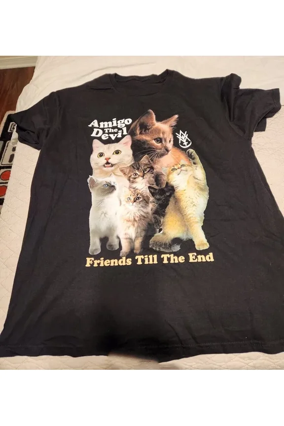 Reprint Rare Collection Amigo The Devil Band Cat Funny Tour Gift For Fan All Size Shirt MD317