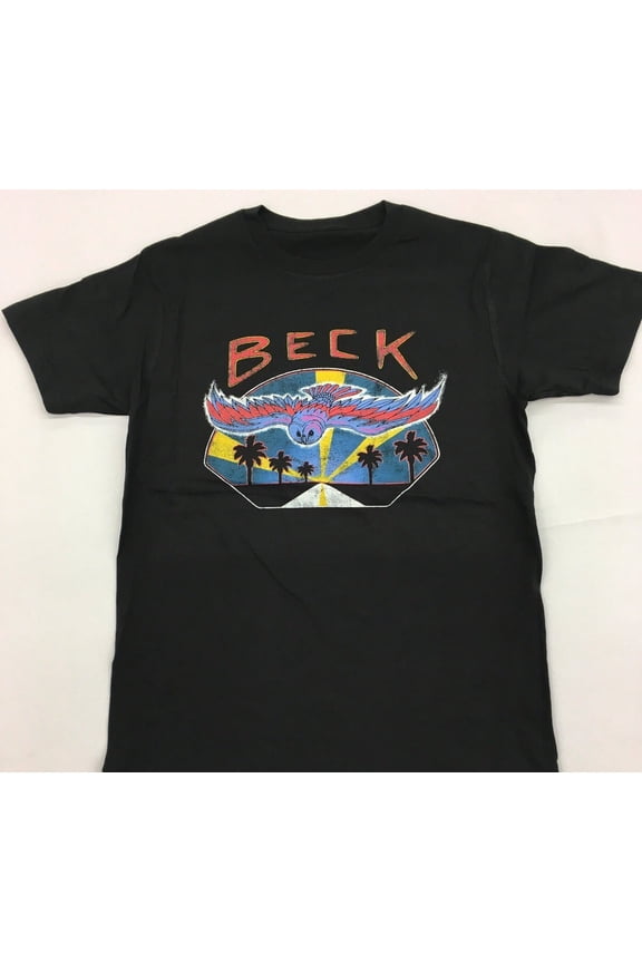 Reprint Rare Collection BECK Band Gift For Fan Black All Size Gift Fan Shirt