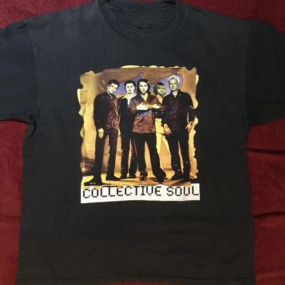 Reprint Rare Collective Soul See what you started Tour Cotton T Shirt Full Size S-5XL