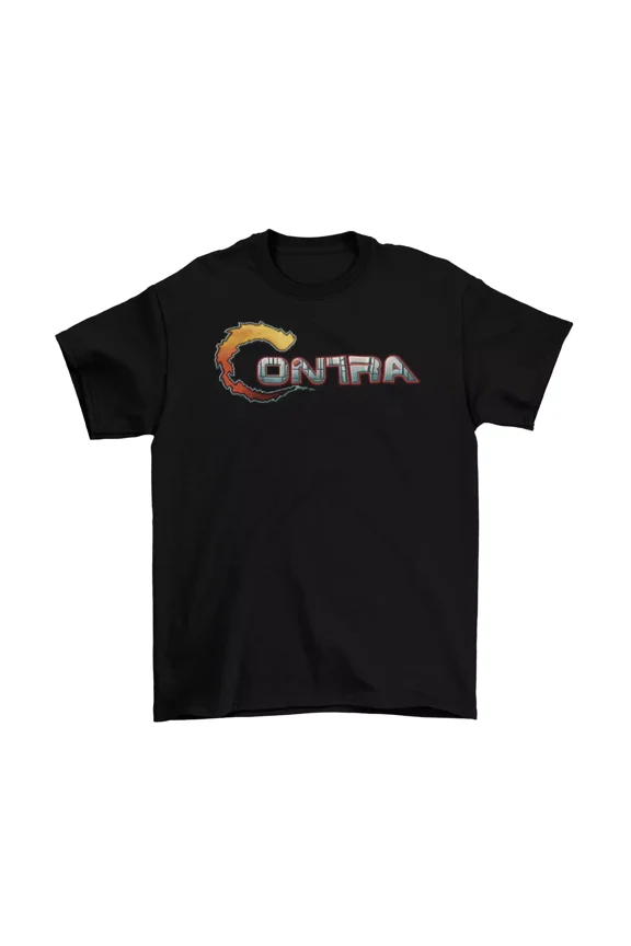 Reprint Rare Contra T-Shirt Unisex Cotton Adult Funny Video Game Retro Old School NES New