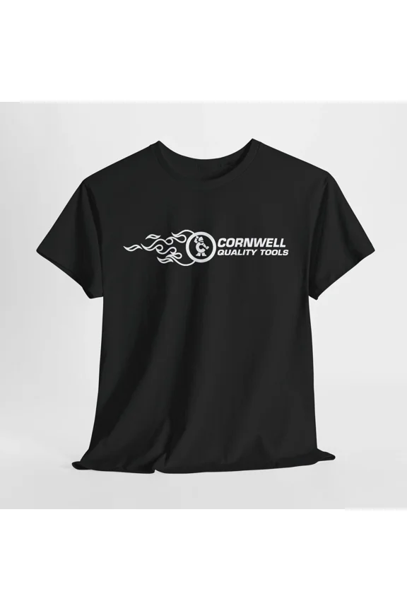 Reprint Rare Cornwell Quality Tools Logo T-Shirt Mechanic Garage Workwear Unisex Tee S-5XL