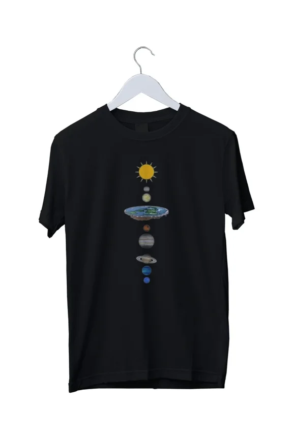 Reprint Rare Cosmic Solar System Planets Graphic Print T-Shirt S M L XL 2 3 4 XL