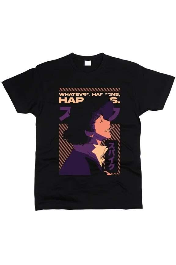 Reprint Rare Cowboy Bebop Men T-Shirt