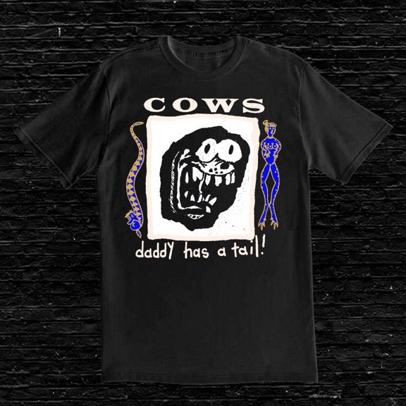 Reprint Rare Cows 'Daddy Has A Tail' T-Shirt