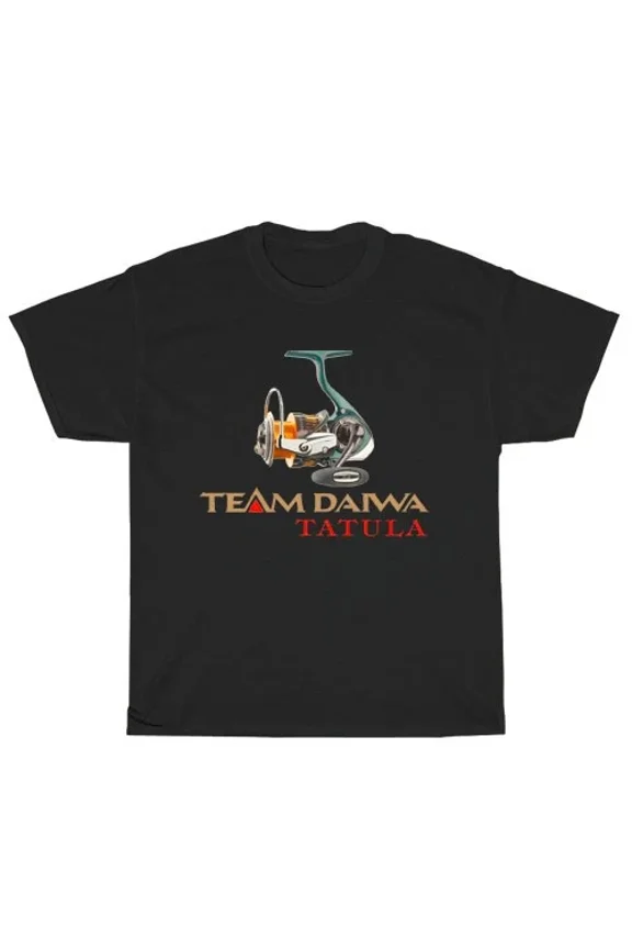 Reprint Rare DAIWA Fishing Tatula Logo Active Logo American T-Shirt Funny Size S to 5XL