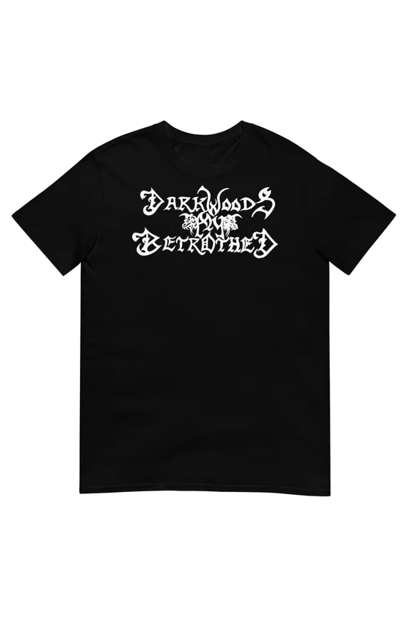 Reprint Rare DARKWOODS MY BETROTHED "Logo" (One Sided) T-SHIRT