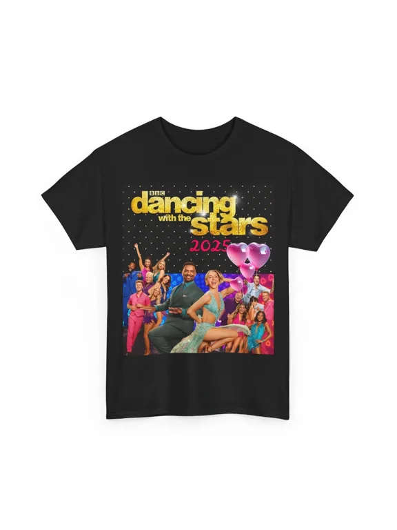 Reprint Rare Dancing with the Stars 2025 T-Shirt Patriotic