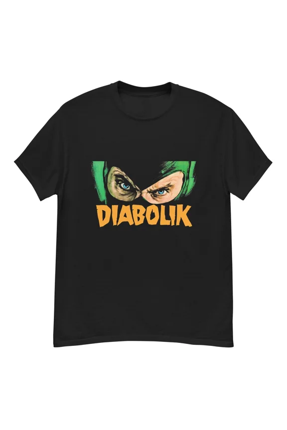 Reprint Rare Danger: Diabolik (1968) cult film fan art t-shirt