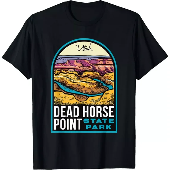 Reprint Rare Dead Horse Point State Park Utah Vintage Gift Unisex T-Shirt