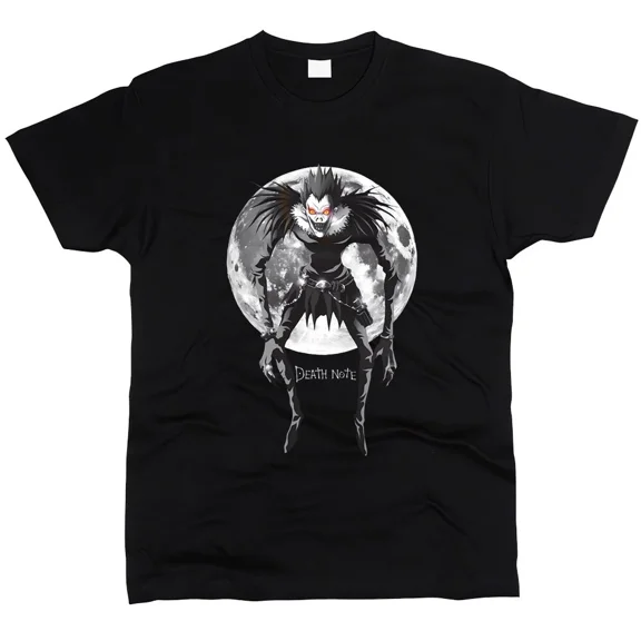 Reprint Rare Death Note Ryuk Anime Men T-Shirt