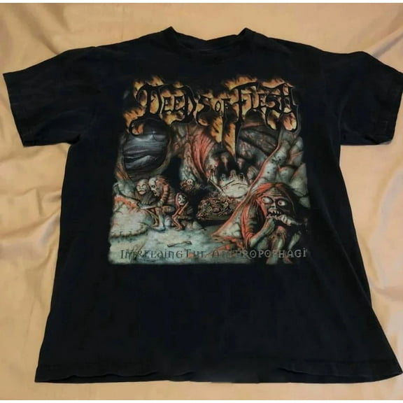 Reprint Rare Deeds of Flesh Inbreeding the Anthropophagi Unisex Adult T-Shirt All Size MK498