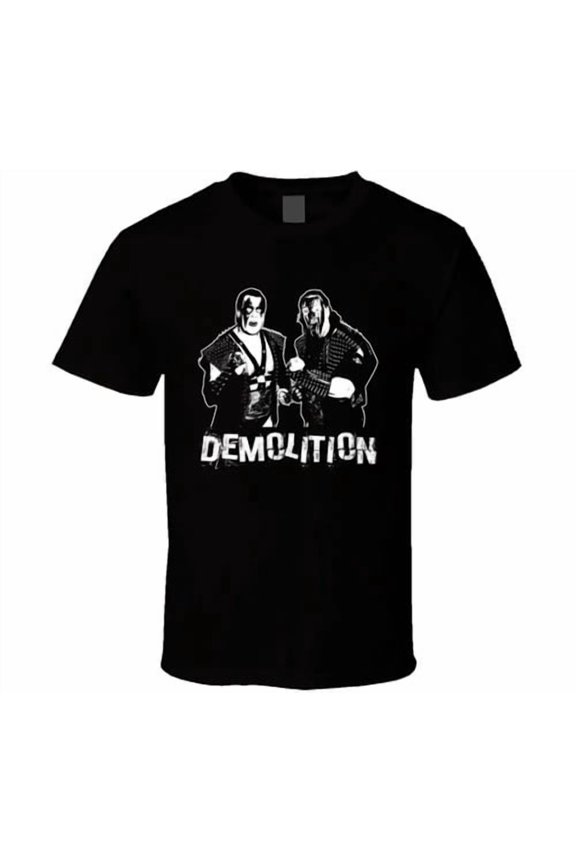 Reprint Rare Demolition Tag Team Retro Legends Of Wrestling T Shirt