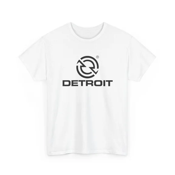 Reprint Rare Detroit Diesel Unisex White Tshirt Cotton Tee Sizes S-3XL Engine Power Fans