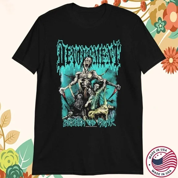 Reprint Rare Devourment Band Butcher The Weak Short Sleeve Cotton Black T Shirt S-5XL BT592