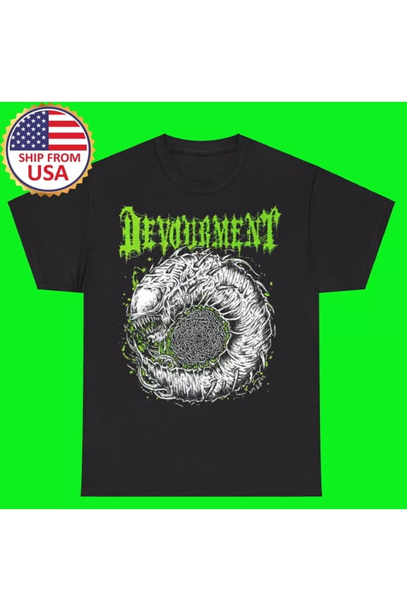 Reprint Rare Devourment Band Gift For Fan Short Sleeve T Shirt Full Size S-5XL TT666