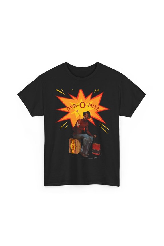 Reprint Rare Dynamite JJ Unisex Tee - Good Times Graphic Shirt, Blast Cool Explosive Boom Cas
