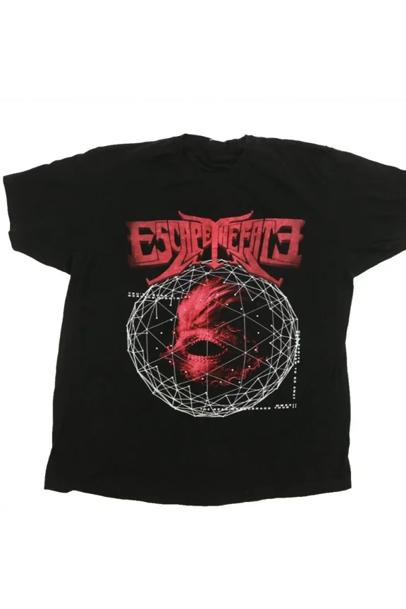 Reprint Rare ESCAPE THE FATE Rock Band Dead Unisex T-Shirt All Size MK782
