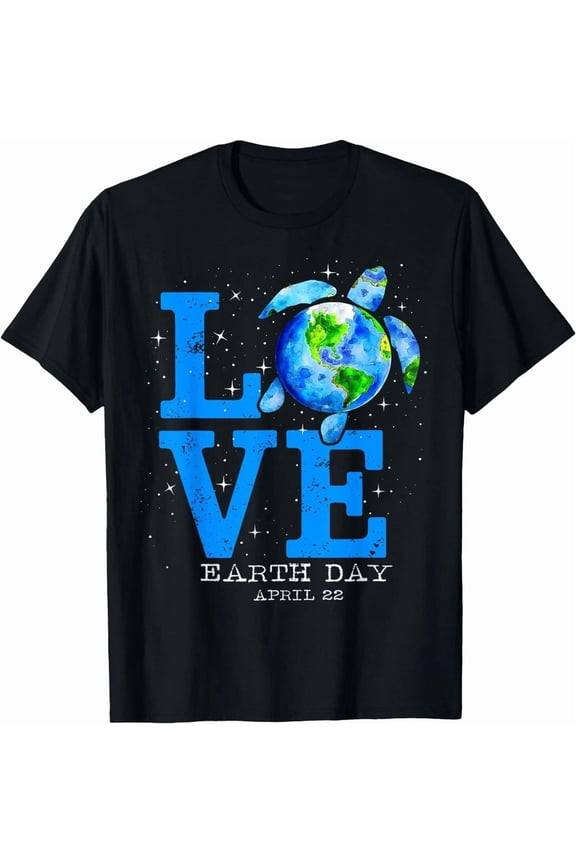 Reprint Rare Earth Day 2025 Save Sea Turtle The Planet Restore Earth T-Shirt, Adult Kid Shirt