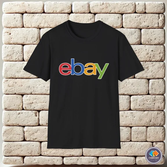Reprint Rare Ebay Multicolor Logo Unisex T-Shirt