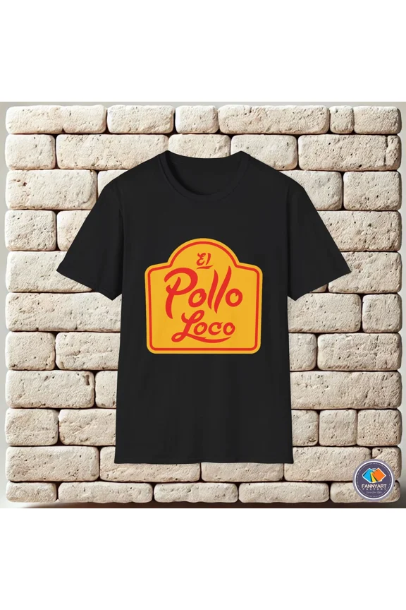 Reprint Rare El Pollo Loco Logo Unisex T-Shirt