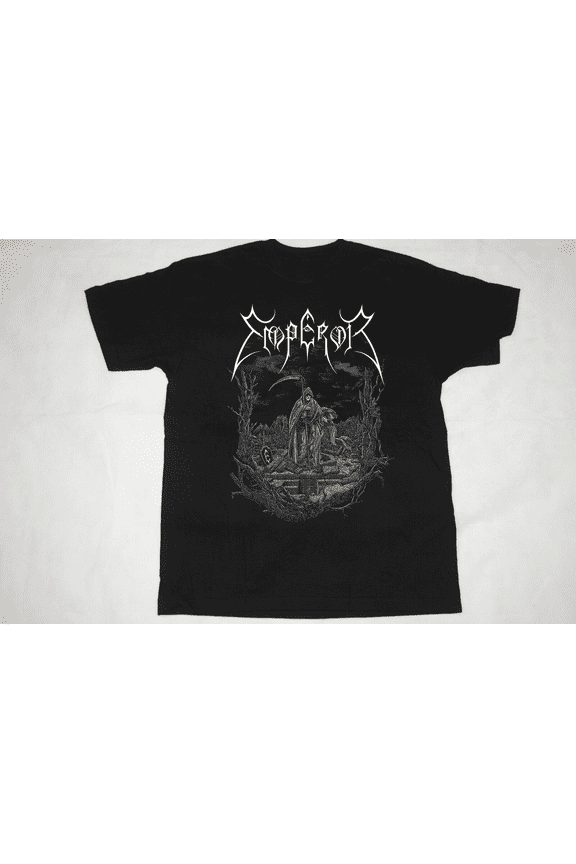 Reprint Rare Emperor Band Black T-Shirt Cotton Unisex S-234XL Short Sleeve 7D1624